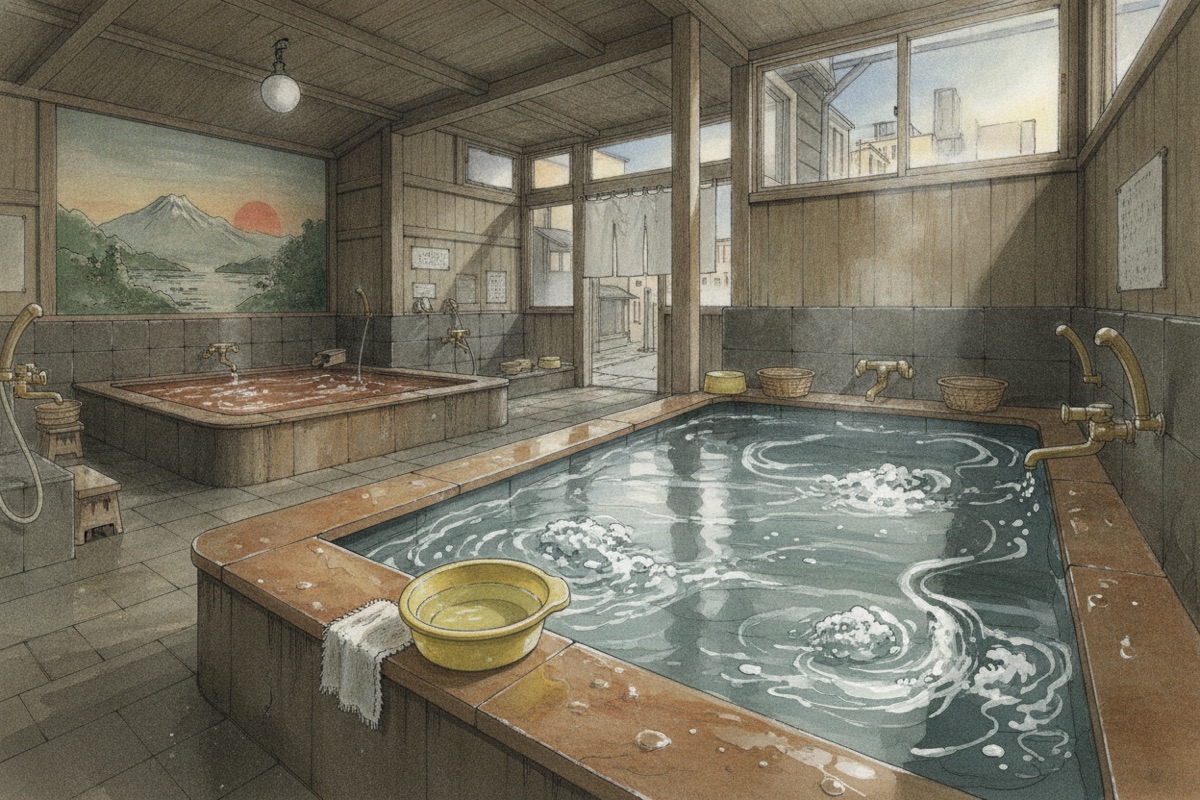 Illustrated scene of Taiheikan