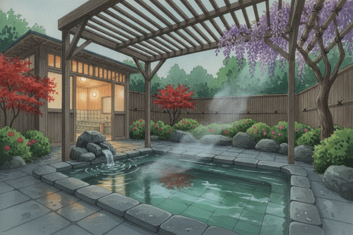 Illustrated scene of Yumetamatebako