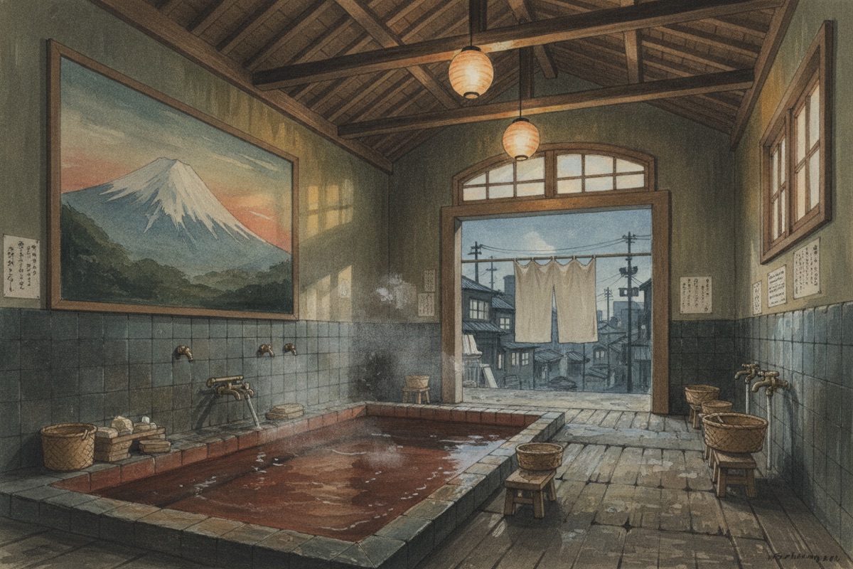 Illustrated scene of Masa-no-Yu