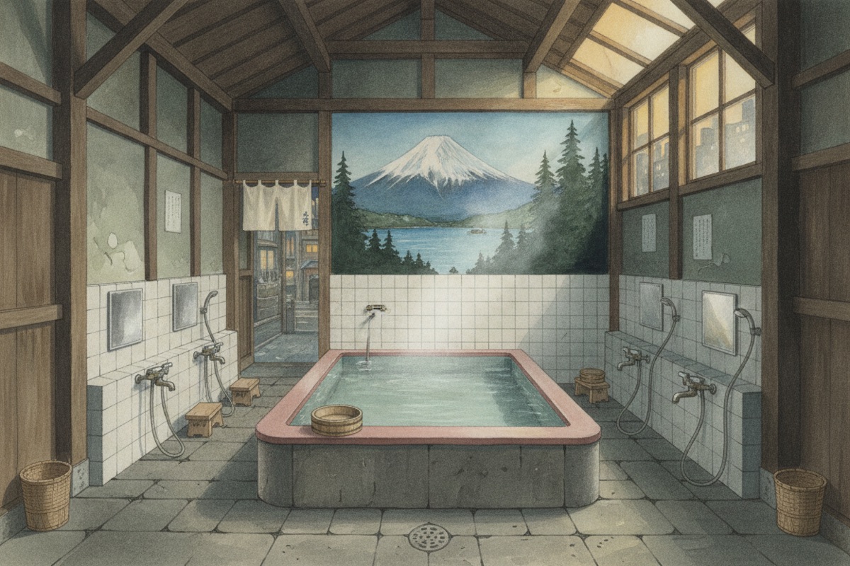 Illustrated scene of Fujimiyu