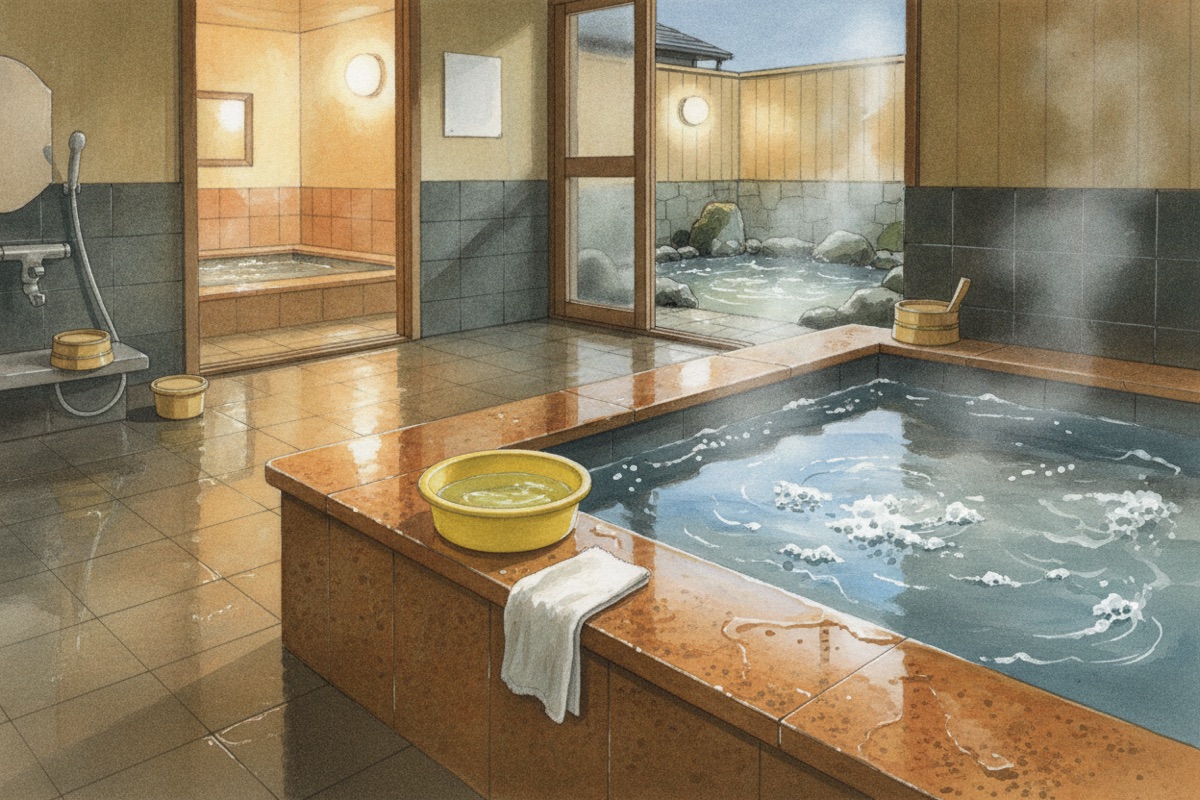 Illustrated scene of Baden Place