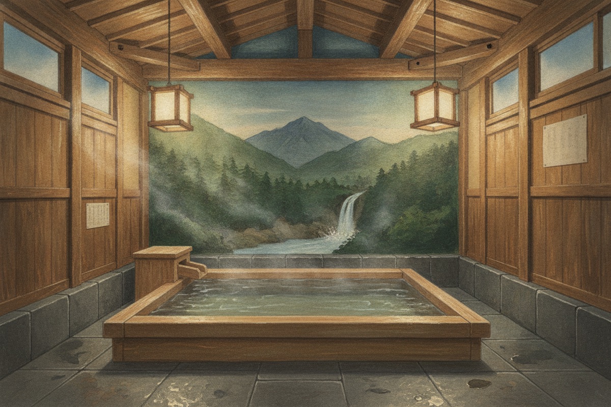 Illustrated scene of Kimotonoyu