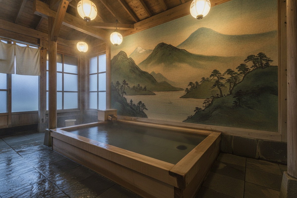 Illustrated scene of Chosenji Yakushiyu