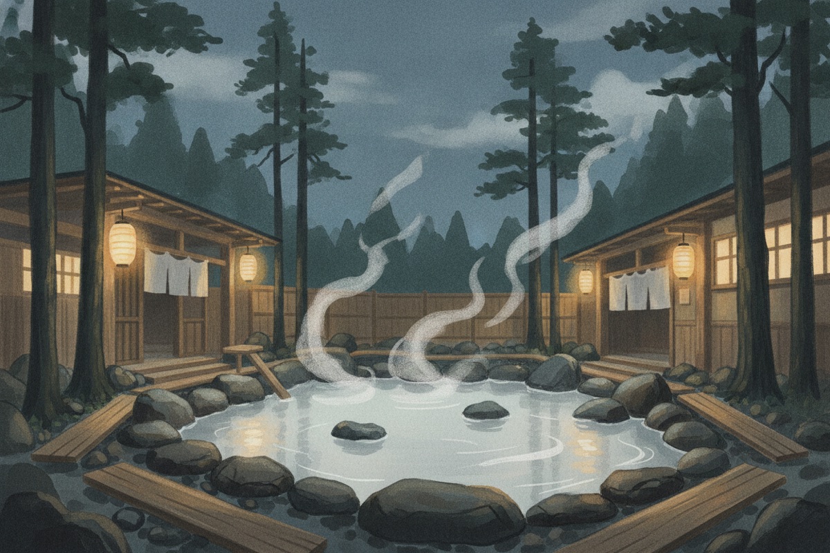 Illustrated scene of Gotouen