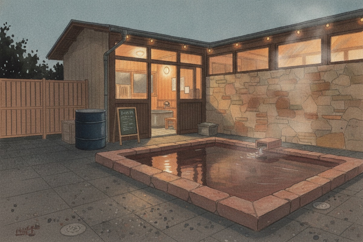 Illustrated scene of Tachibanayu