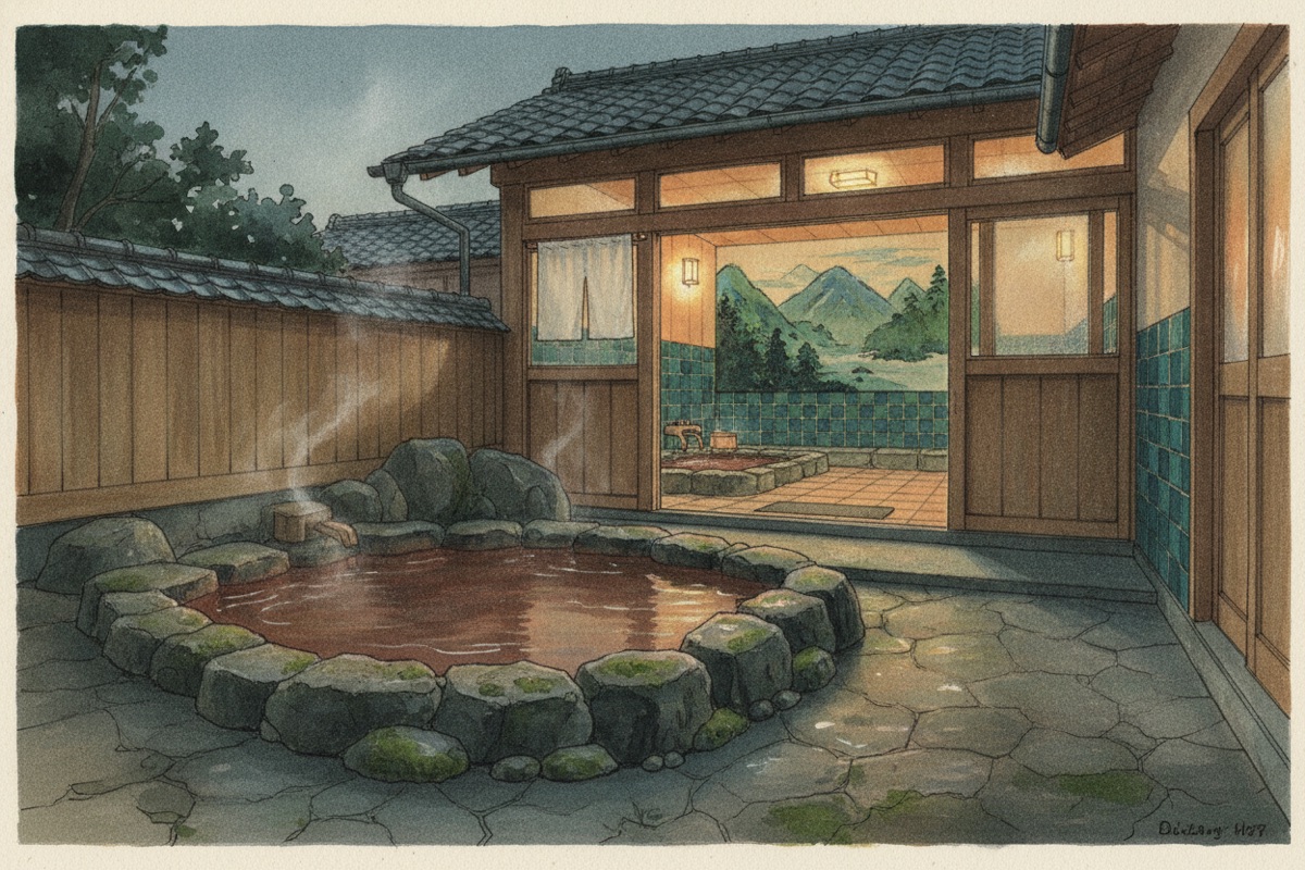 Illustrated scene of Nakajima Hall