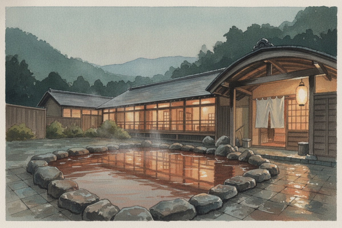 Illustrated scene of Sui Jin Nomori