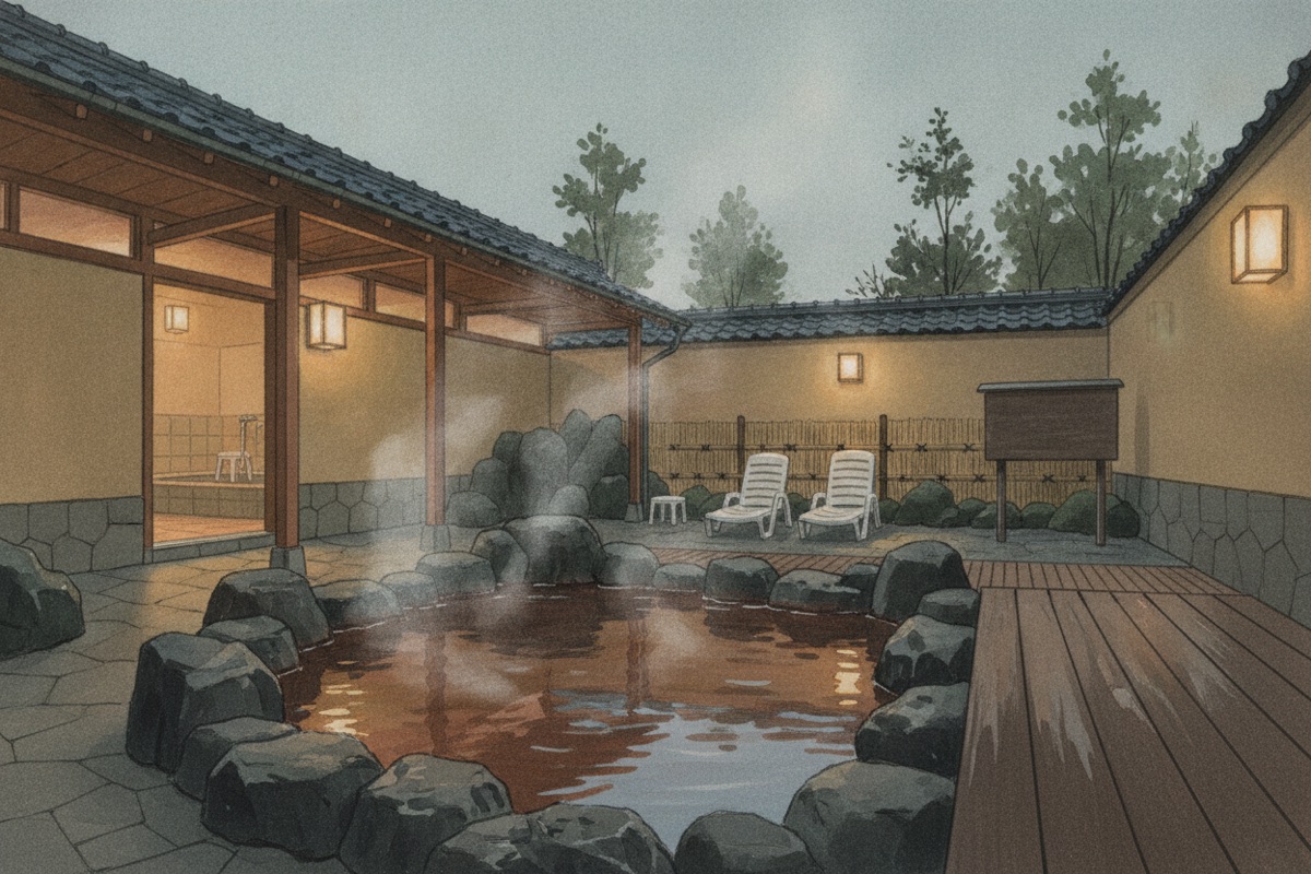 Illustrated scene of Yukai Soukai Taya